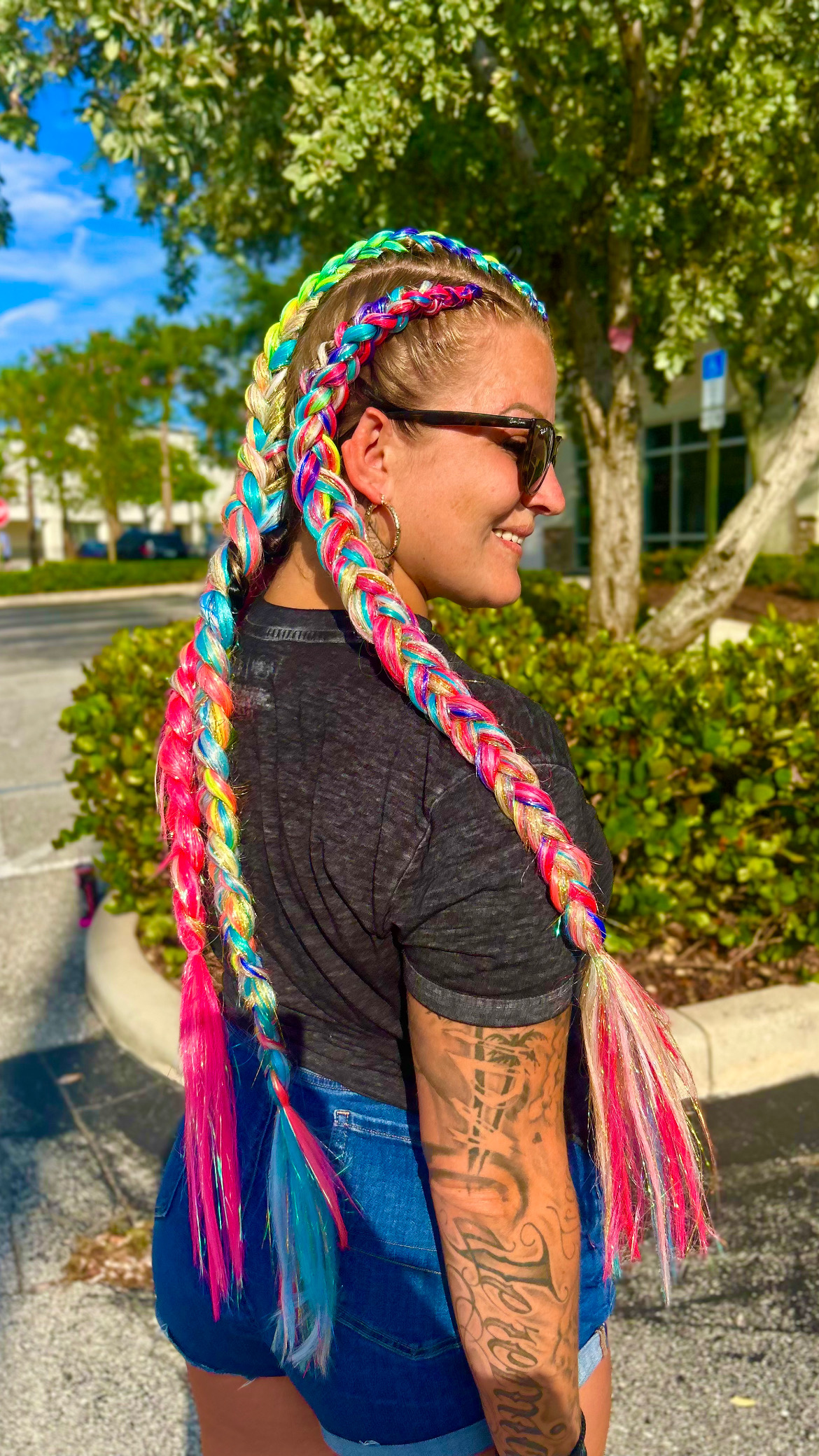 Three Color Braids