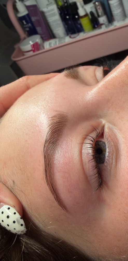Henna brow at Perfectly Imperfect in milan, MO