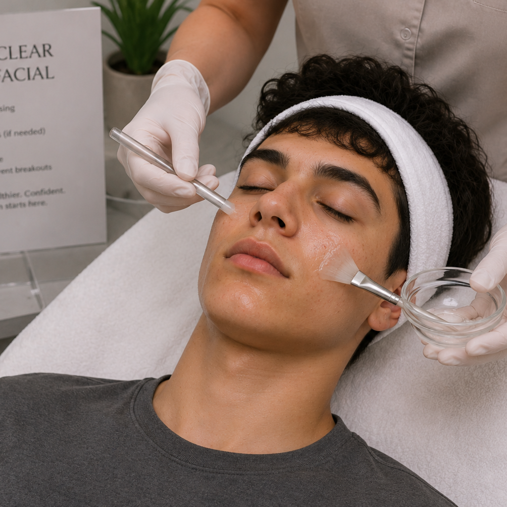 Teen Clear Skin Facial at MediGlow Spa in Spring, TX