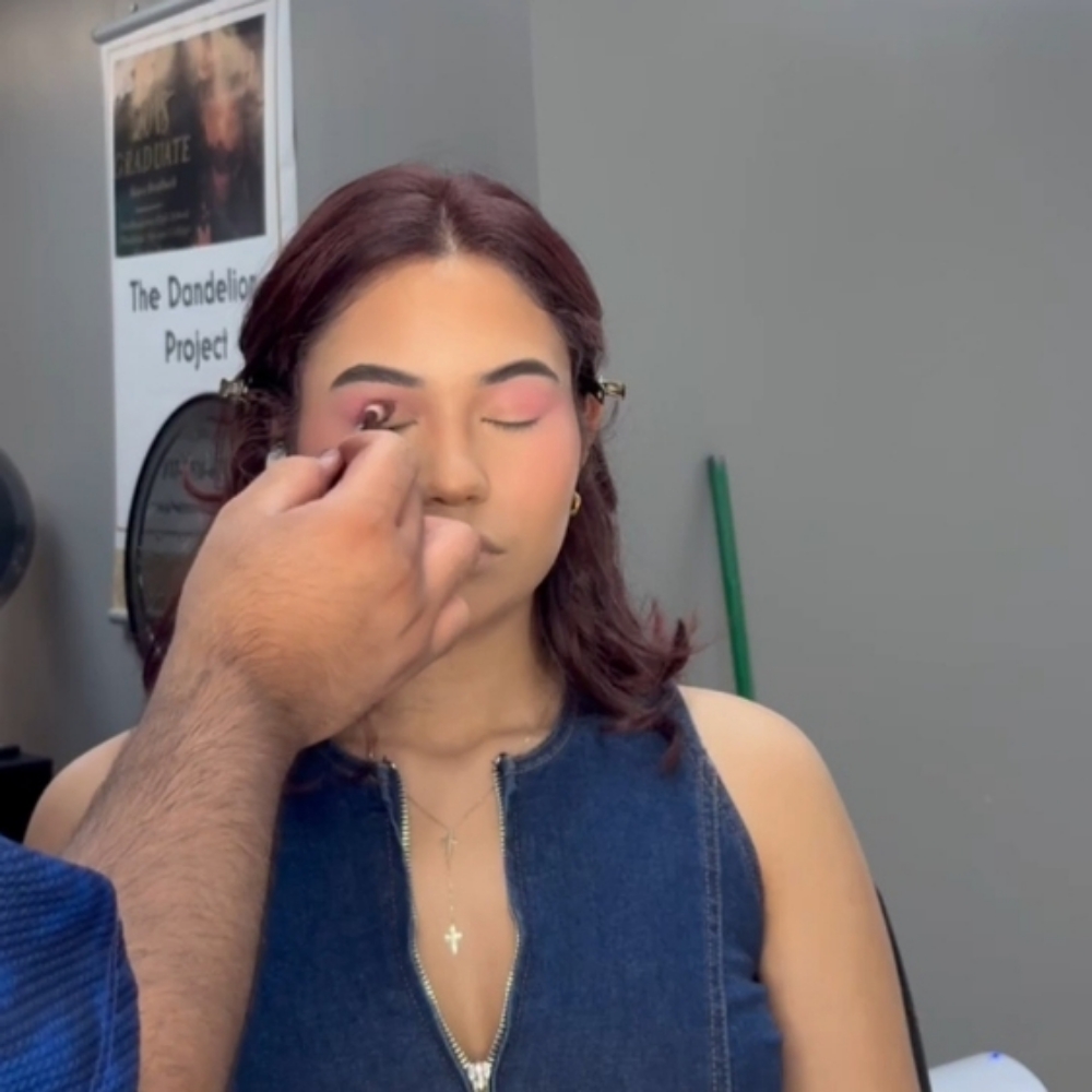 Makeup Application at Ultra Visions Hair Salon in Etters, PA