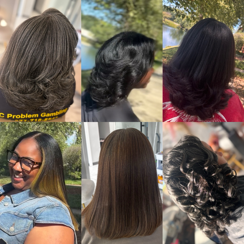 Silk Press (shoulder/back Length) at AB STYLEZ in High Point, NC