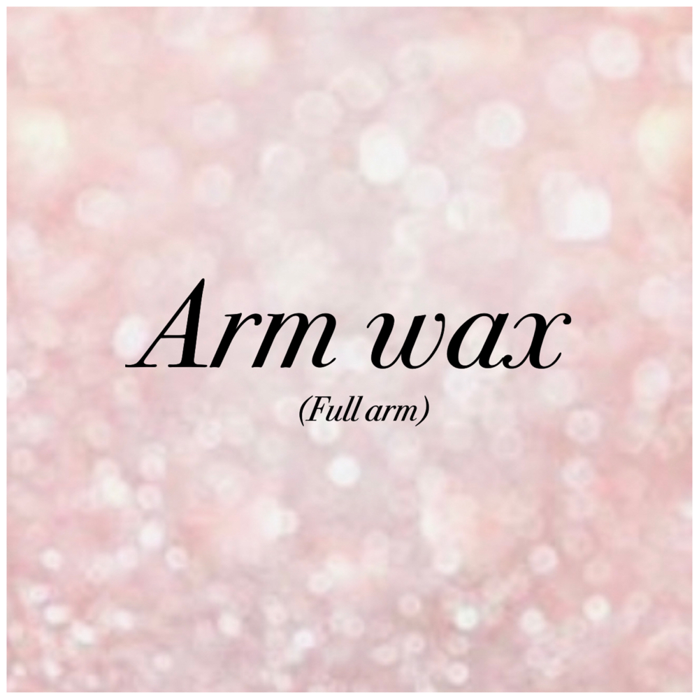 Full Arm Wax