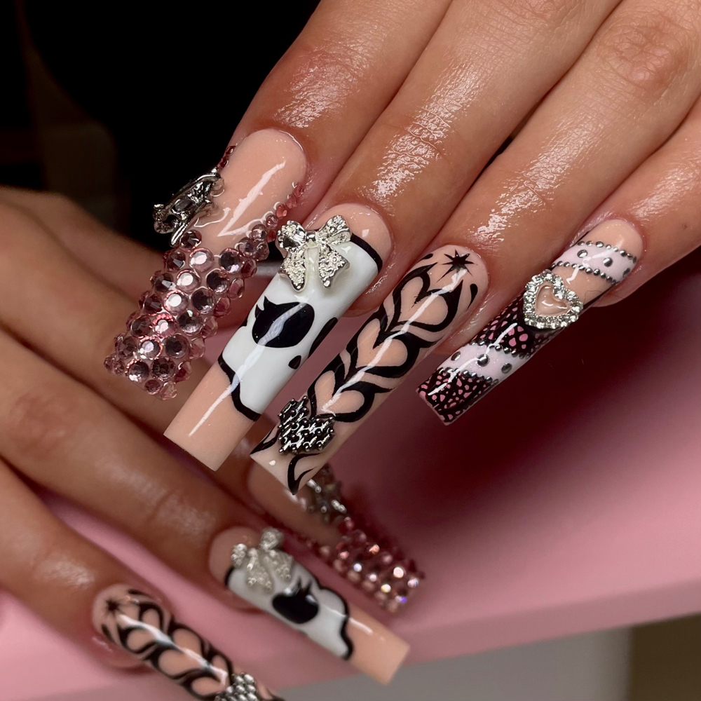 XLong Full Set at Nails By Bean in Medford, OR