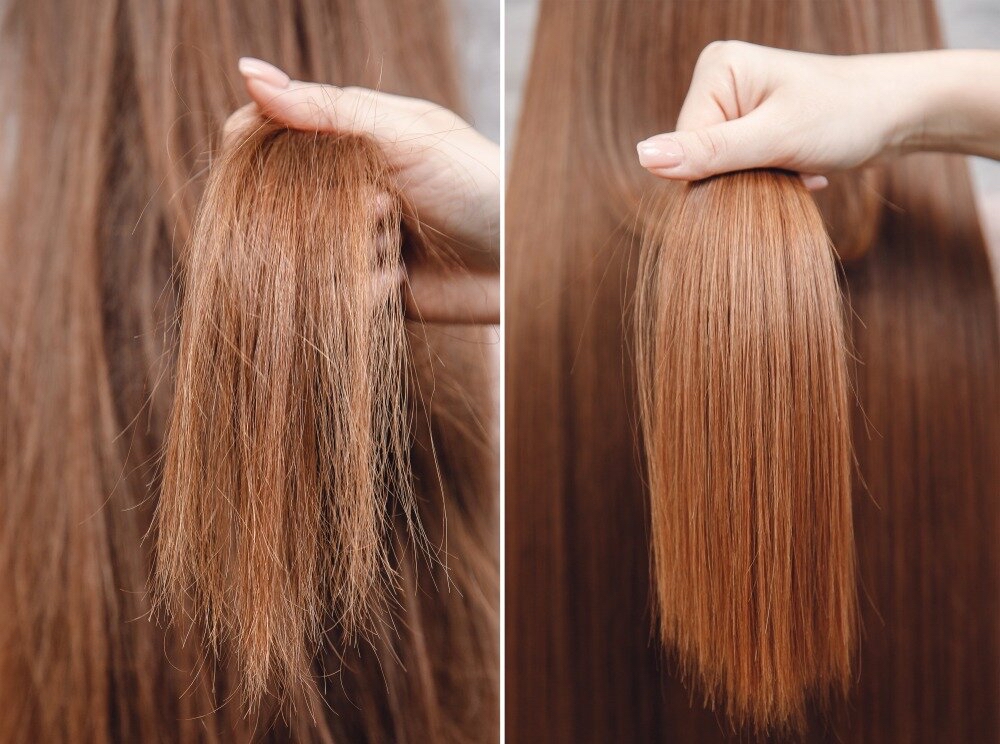 Brazilian Split end treatment