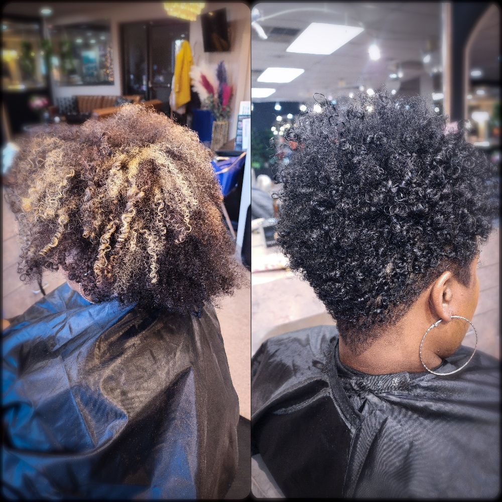 The Big Chop (Natural Look)