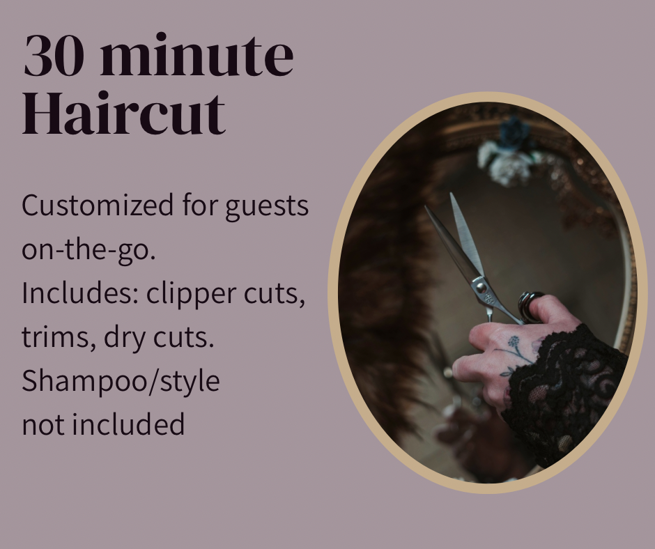 30 Min Cut (Clipper Or Dry Cut)