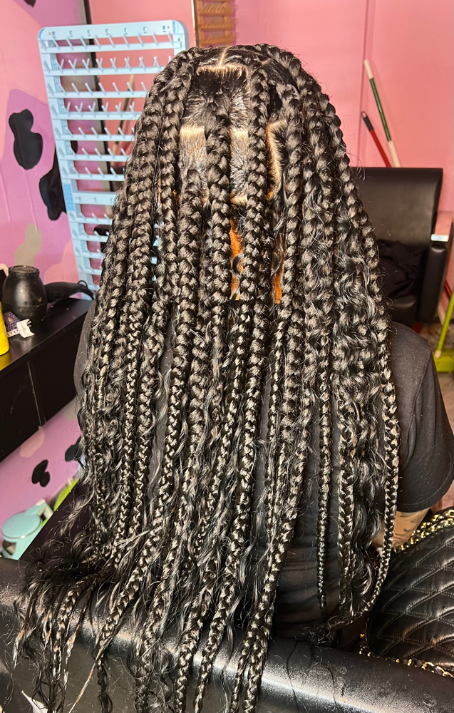 Jumbo/Large Boho(human Hair )