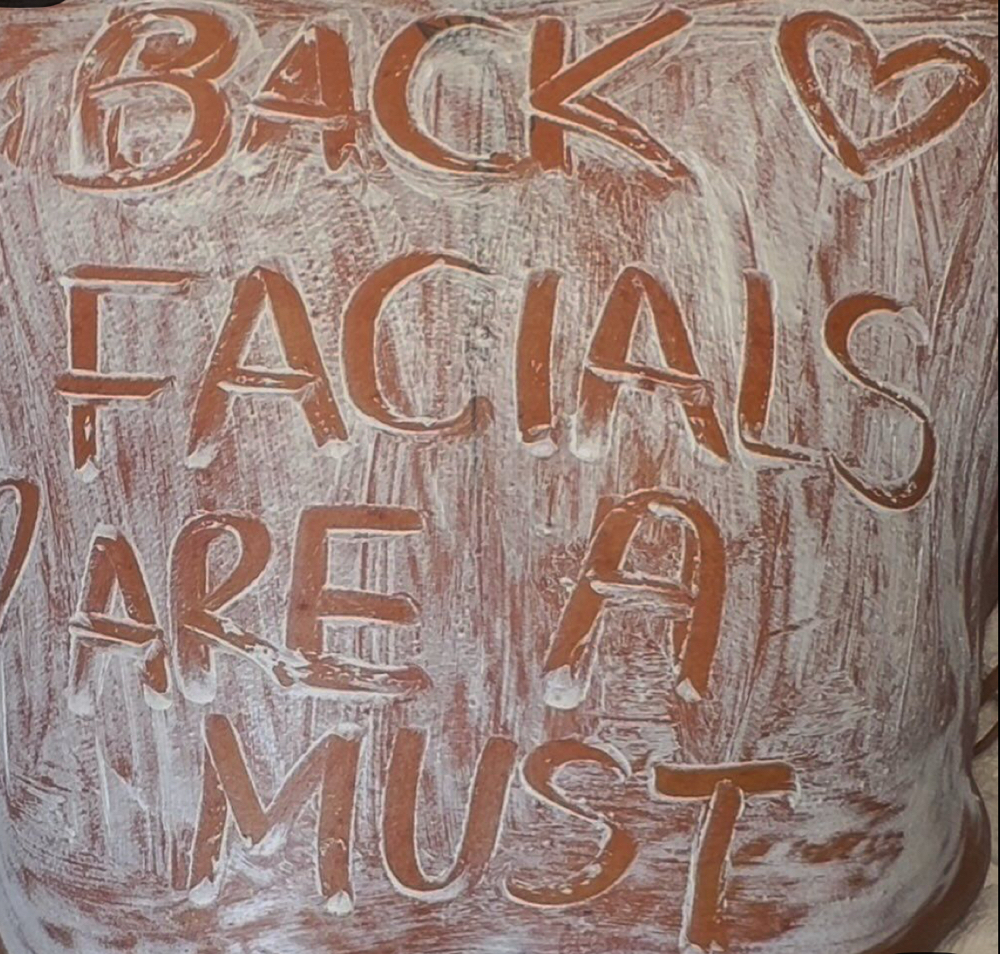 Back or Back/Shoulder Facial