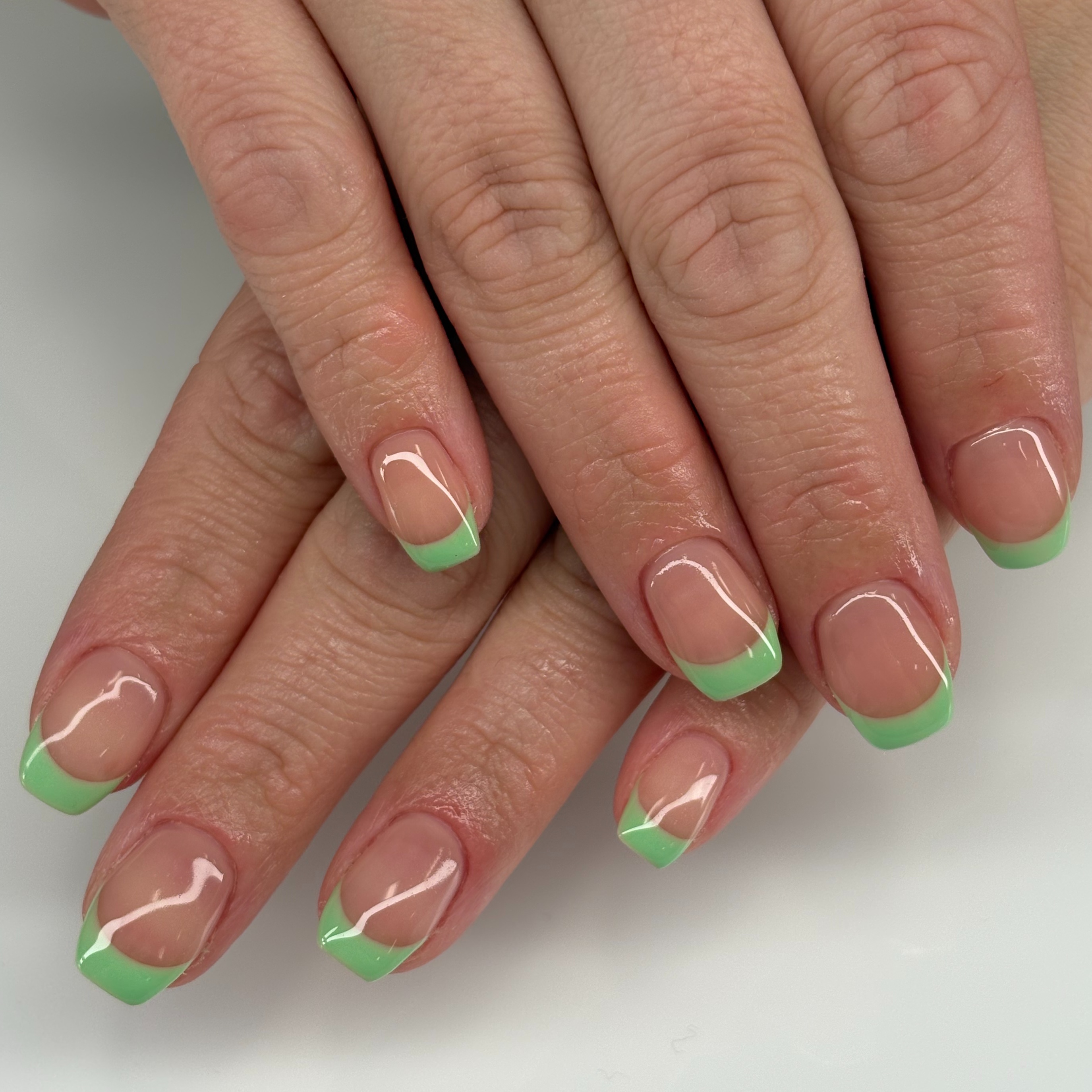 French Polish - RuthAnna at My Time Nail Studio in Scranton, PA