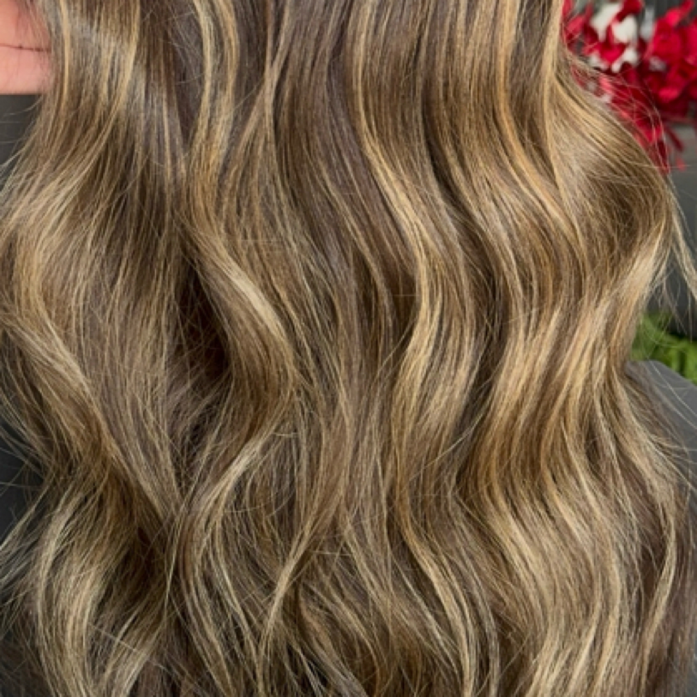 Partial Custom Blonding at Radiant Hair Studio in Madison, WI