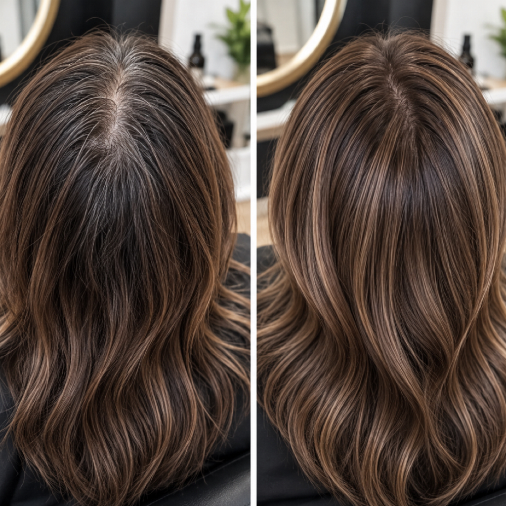 Color Touchup (New Growth Only) at The Cutting Room in Tracy, CA