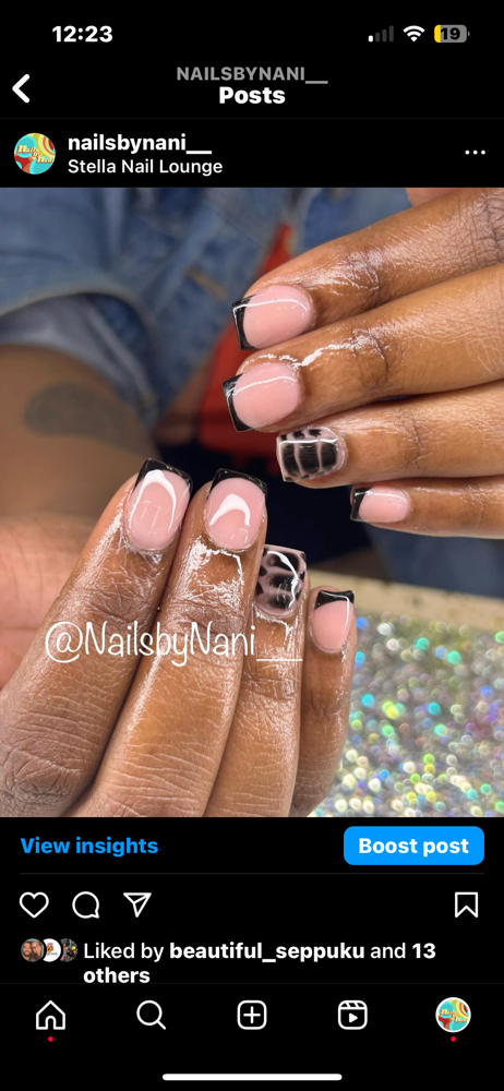 Acrylic Fill-In