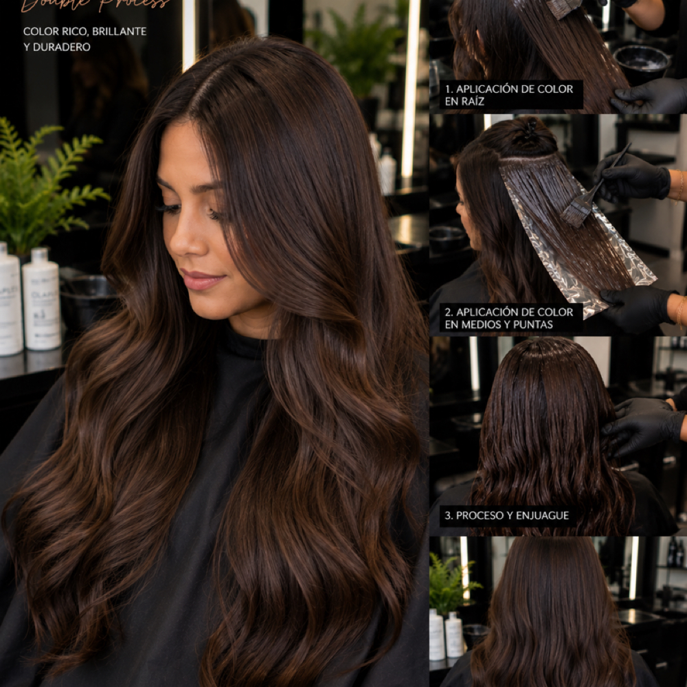 Full Color Double Process Long at LindaBella Beauty Studio by Aleisha LLC in New Jersey, NJ