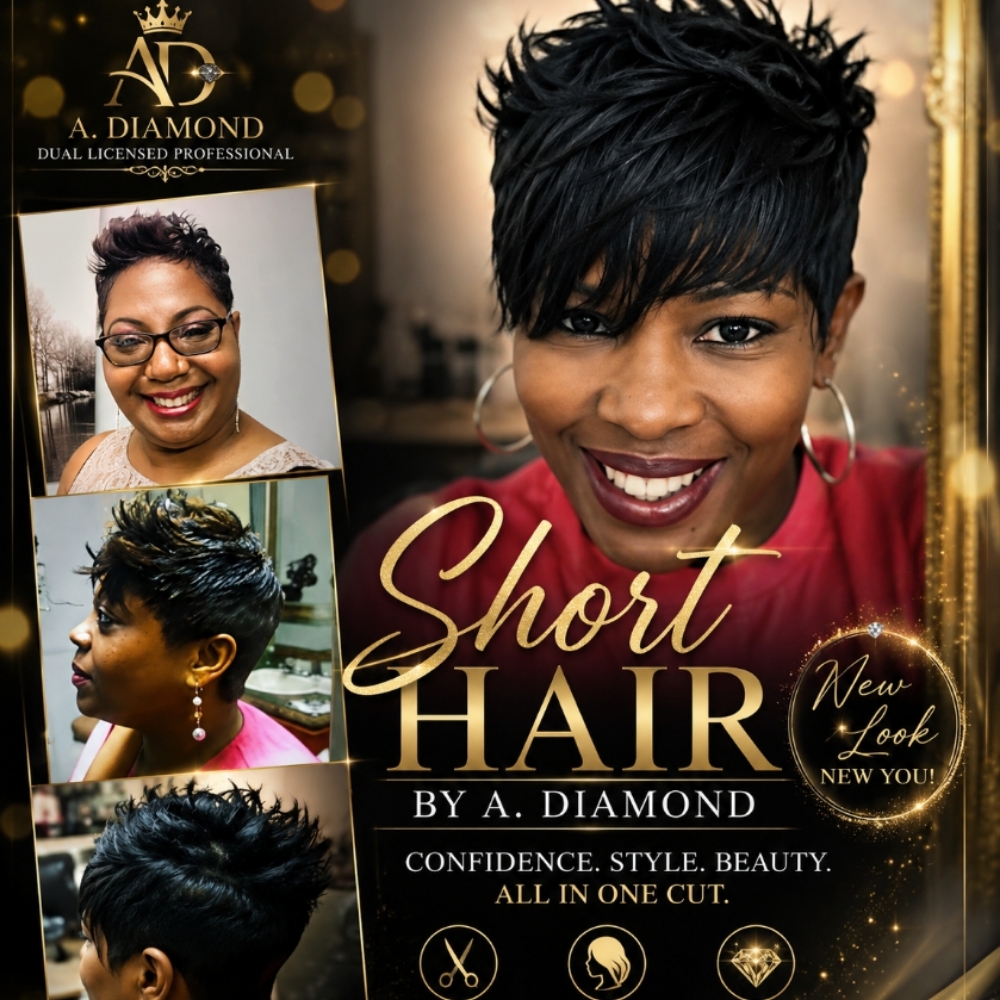 Custom Cuts Only at Pamper Me Salon & Spa Ste in Georgia, GA