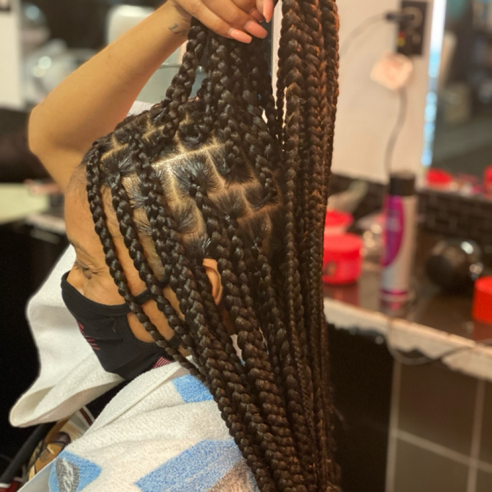 Knotless Braids at Zalleah Beauty Studio in Decatur, GA
