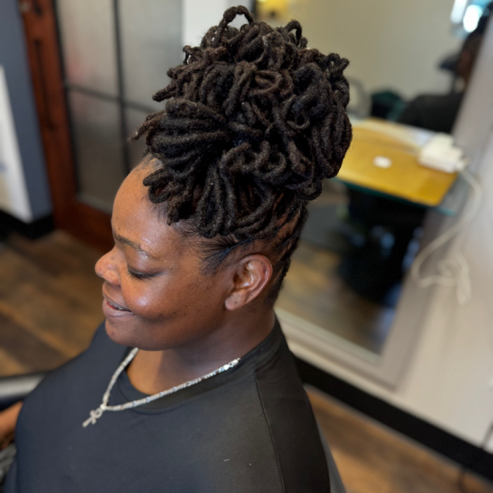 Loc Styles (varies) at Salon 1227 in Greenville, SC