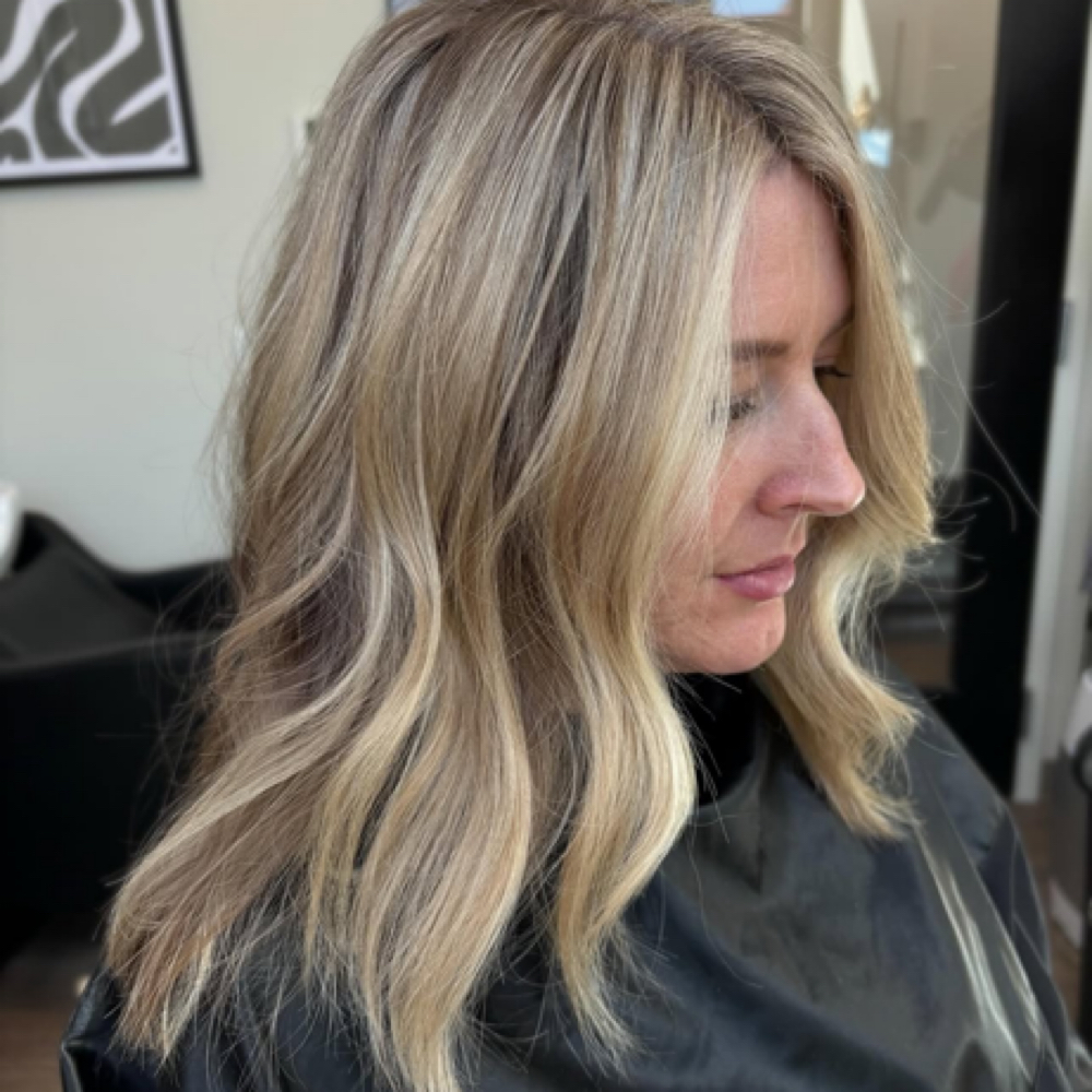 Full Highlight & Lowlight at goldies hair studio in Simpsonville, SC