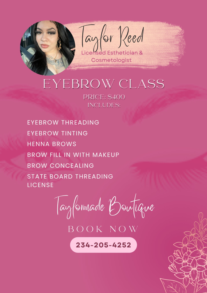 Hands On Eyebrow Class