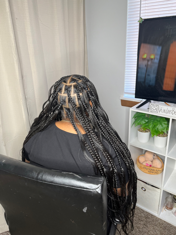 large knotless