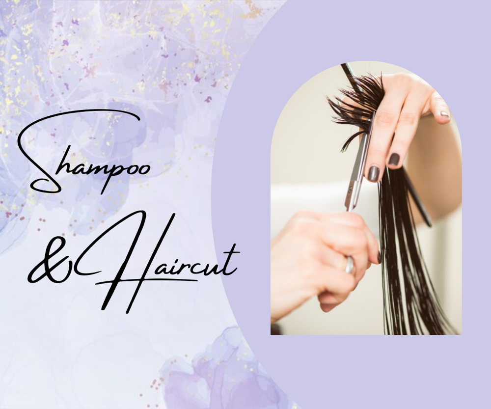 Shampoo & Cut at Hair by Sarah At Salon Stiles in Coventry Township, OH