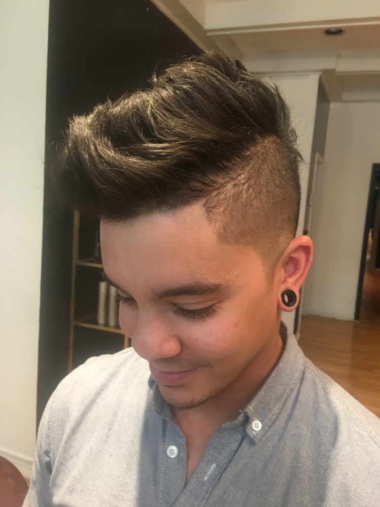 Mens Barber Haircut