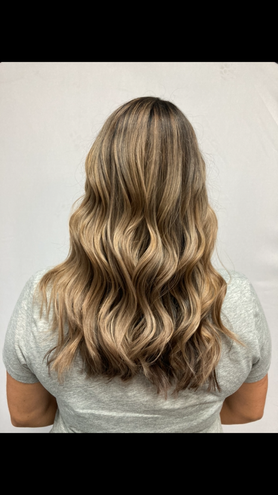 Touch Up + Gloss + Haircut