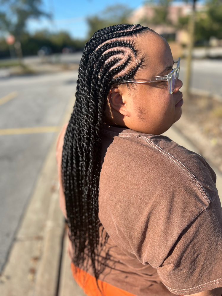 Tribal/ fulani Braids