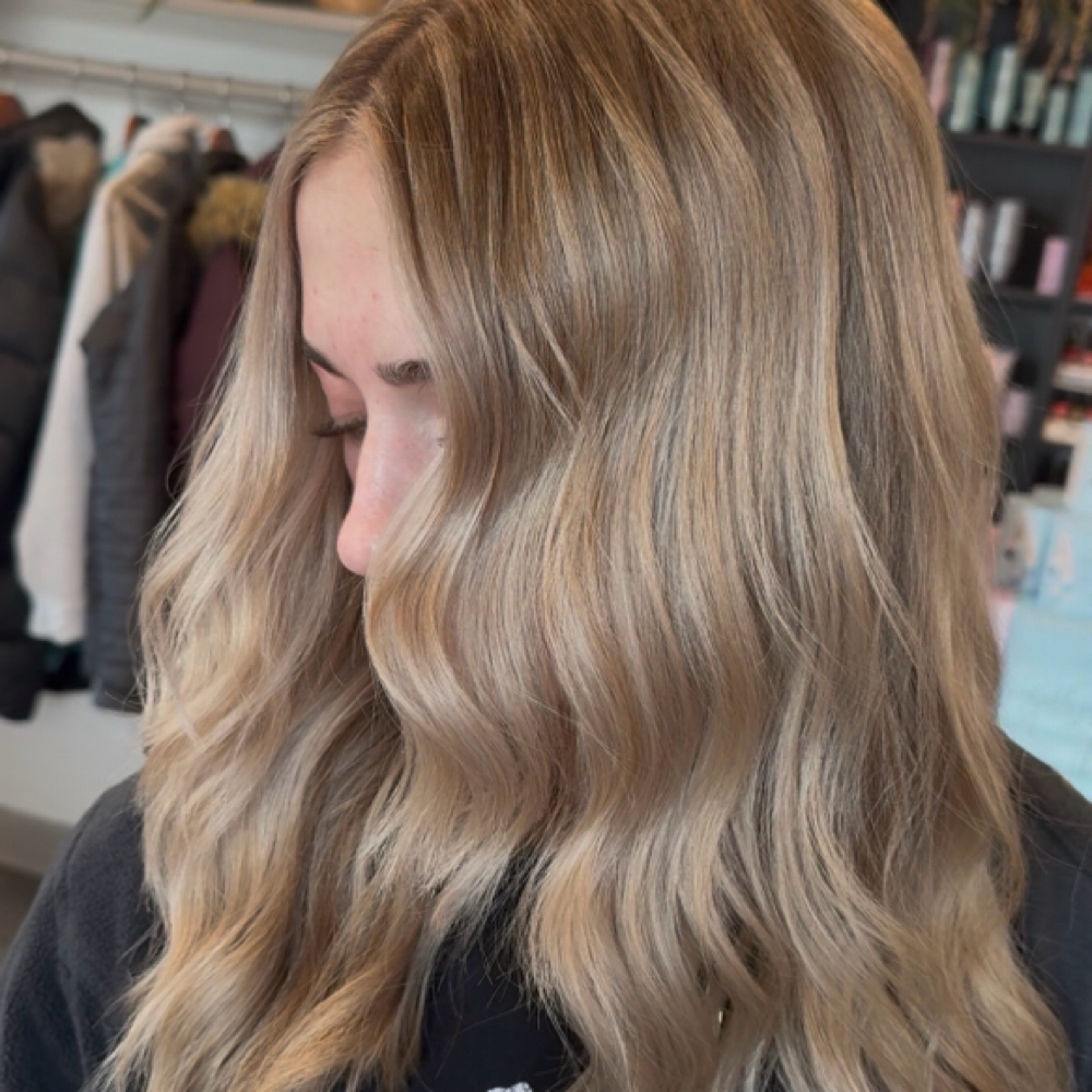 Partial Highlight & Haircut at Hailey at the Shearer Shoppe in Seville, OH