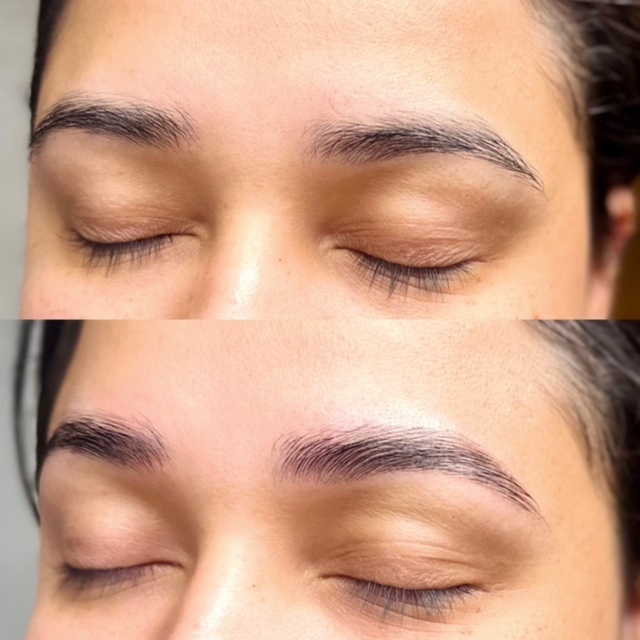 Brow Lamination with Shaping at BK Skin & Brow Co. in Saint Charles, IL