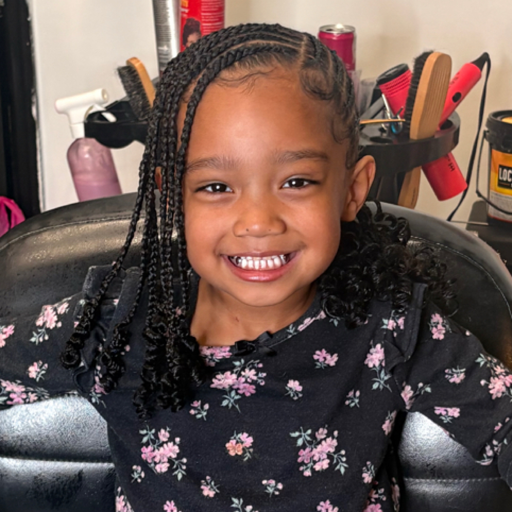 Kids Creative Ponytail at Crowned Conversations in Mt Holly, NJ