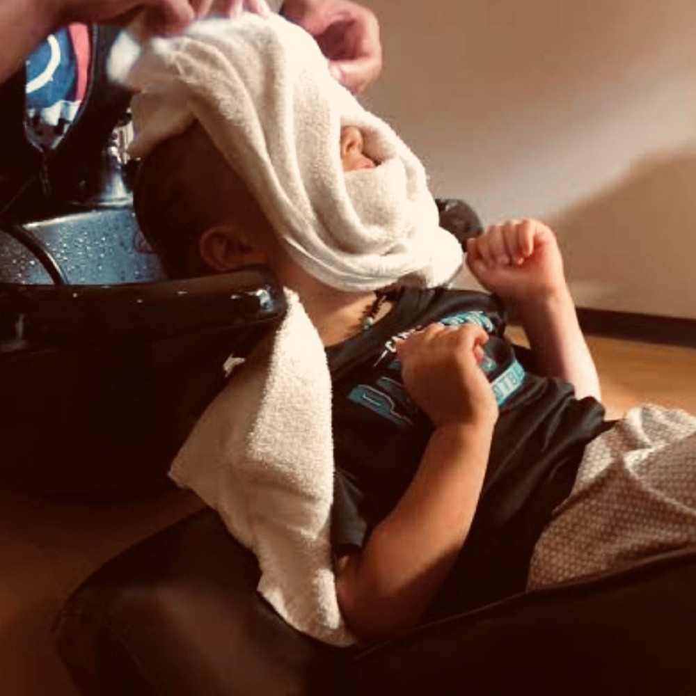 Kids Cut - Wash + Towel at Lunar Phases Salon in Valparaiso, IN