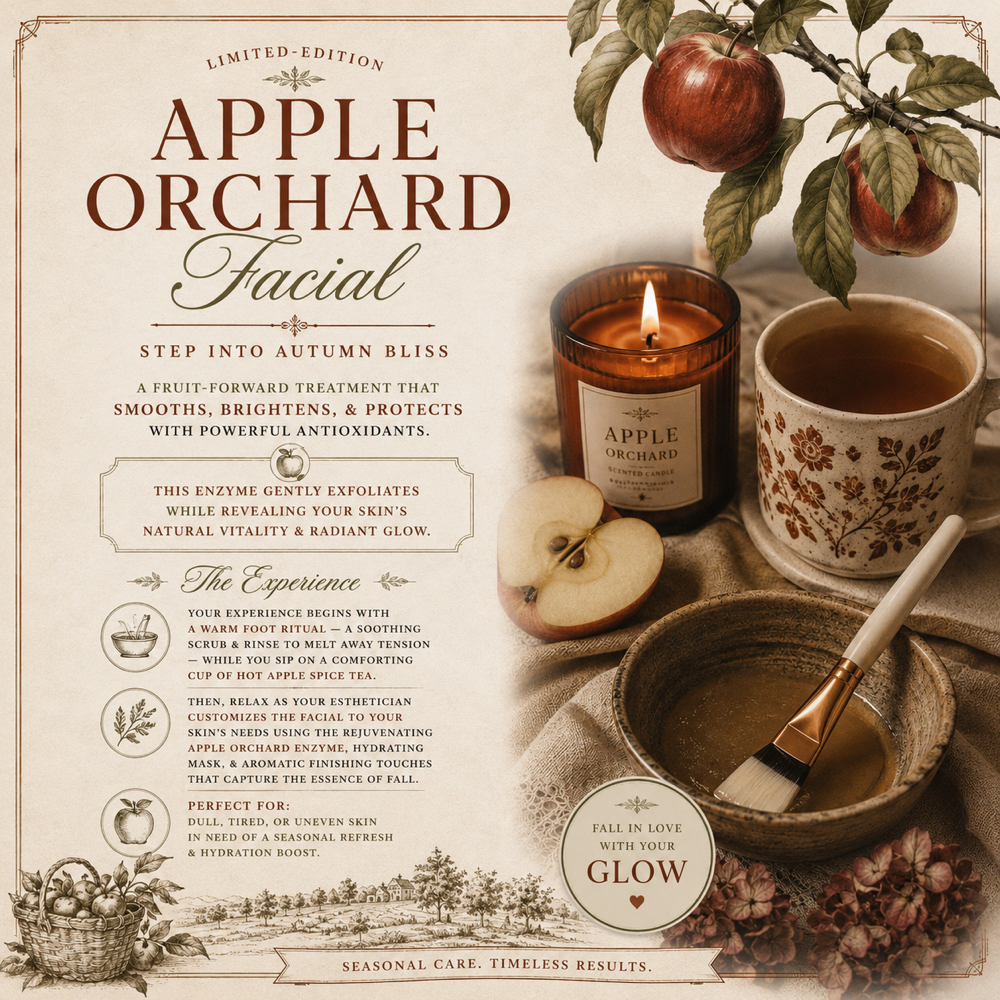 🍎 The Apple Orchard Facial at Sunshine Lash Salon & Spa in Pasadena, MD