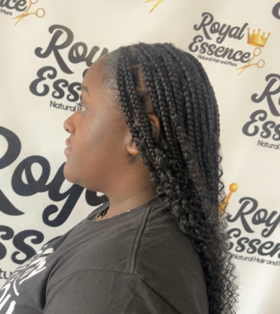 Bohemian Knotless Braids
