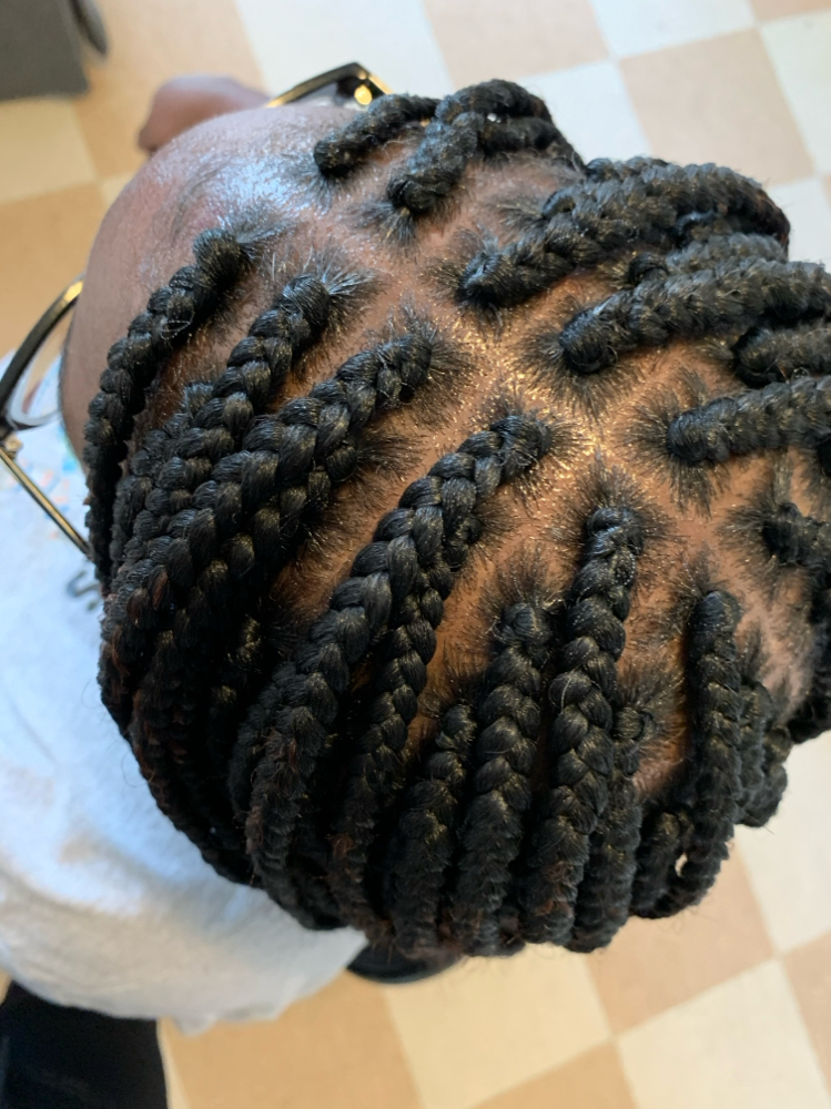 Full Front Half- Braid Maintence