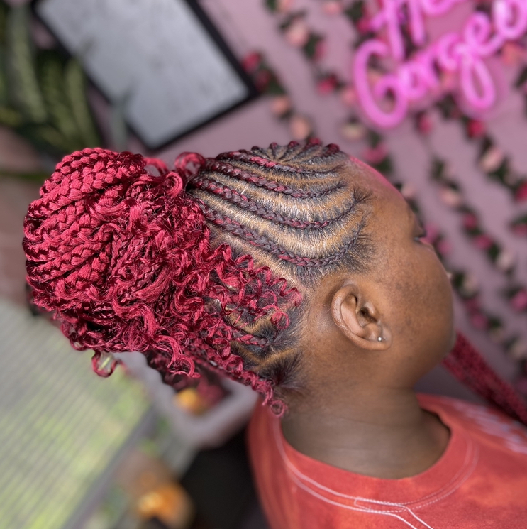 Lemonade Fulani Up-Do