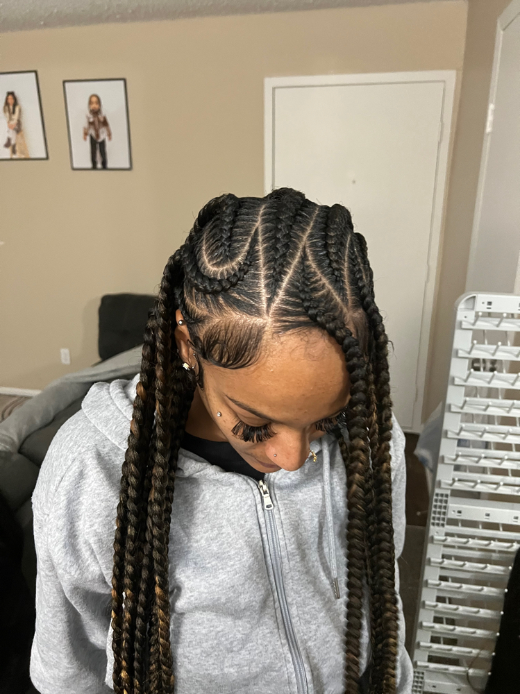 Fulani Knotless Large