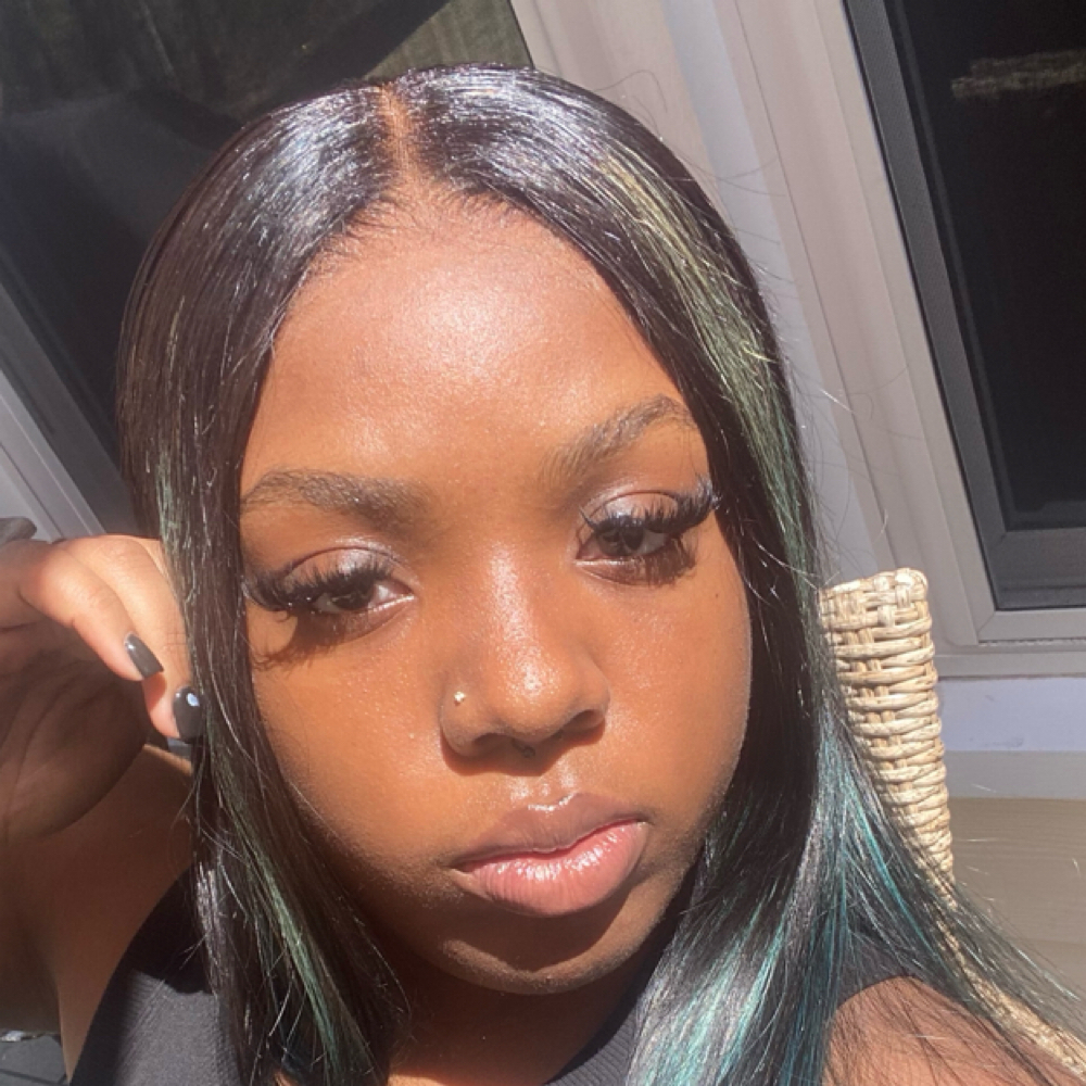 Frontal Sew-in/ Quickweave at Cue Hair Spa in Indianapolis, IN