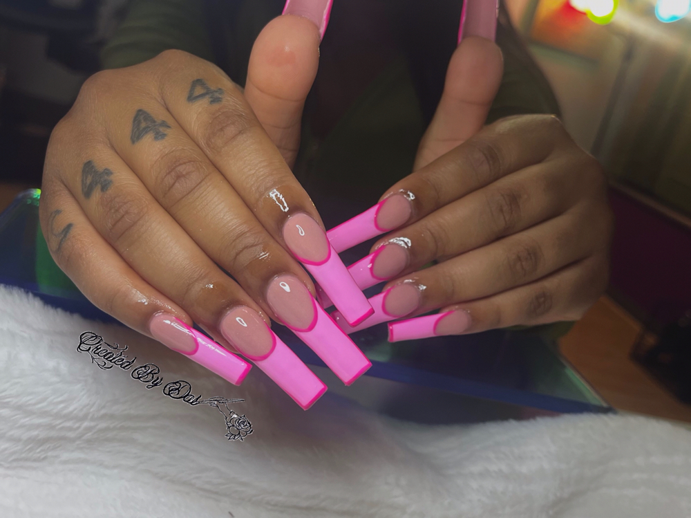 XL French/Ombre/Marble