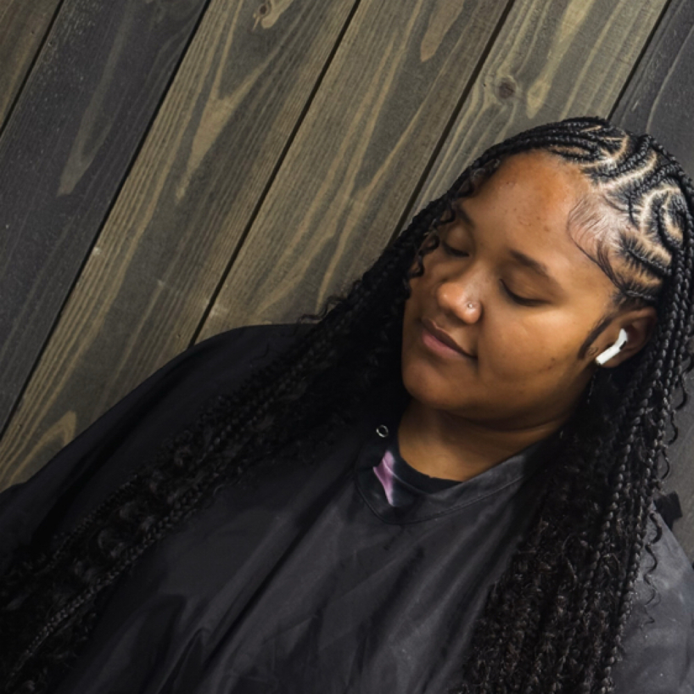 Medium Tribal Braids at TheHairAllure in Indianapolis, IN