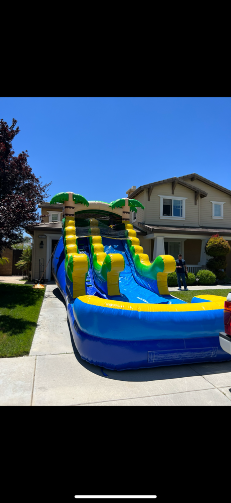 TROPICAL WATER SLIDE