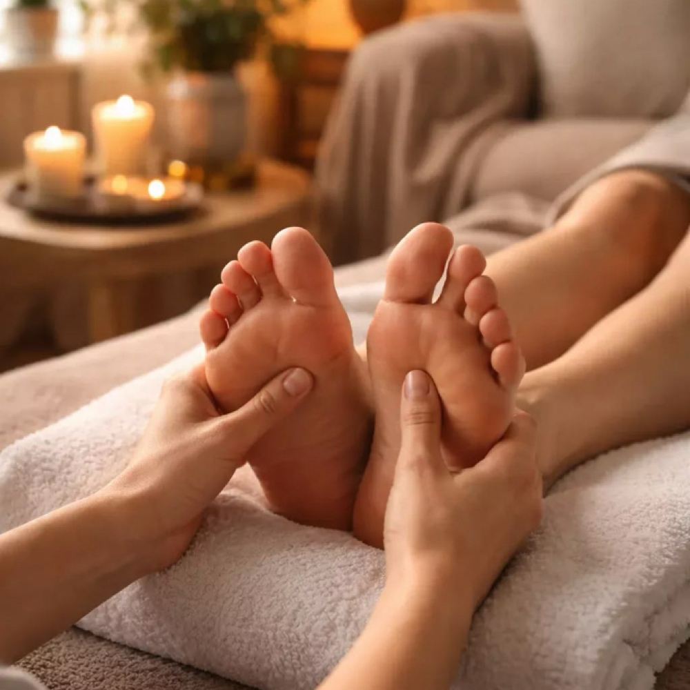 Hot Stone Reflexology at Aura Massage in Norfolk, VA