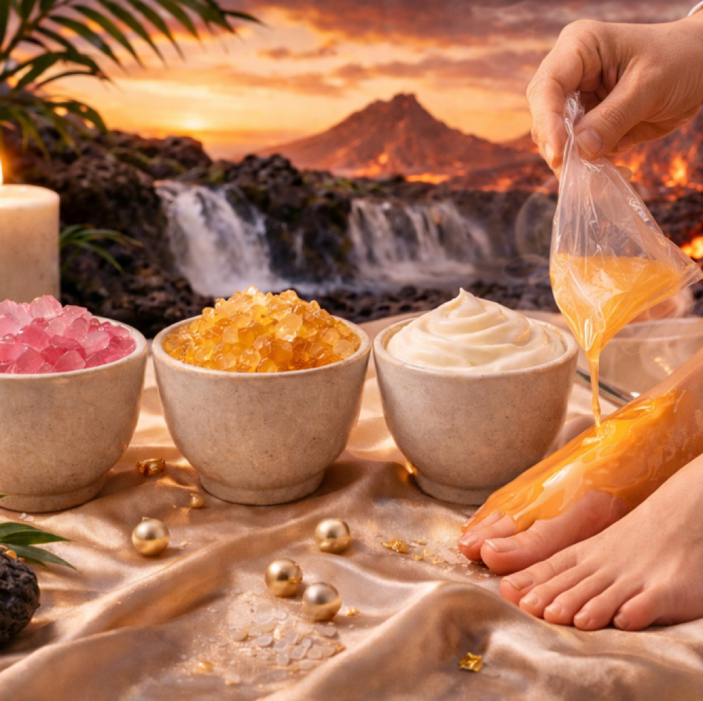 Volcano Cristal Pedicure at Irene Nails in Germantown, TN