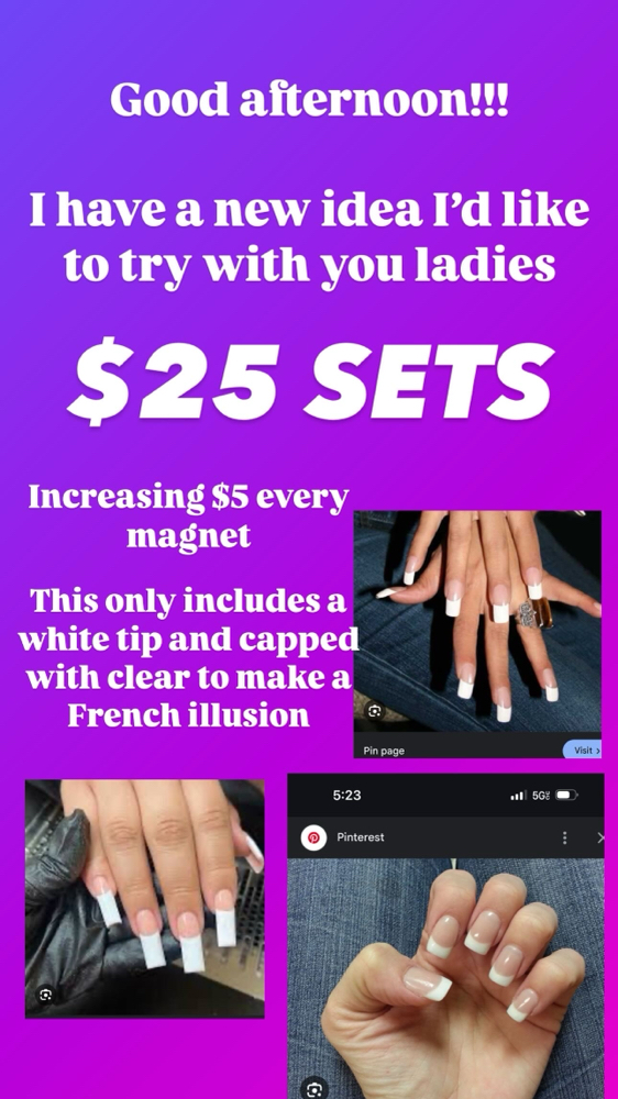 $25 SETS