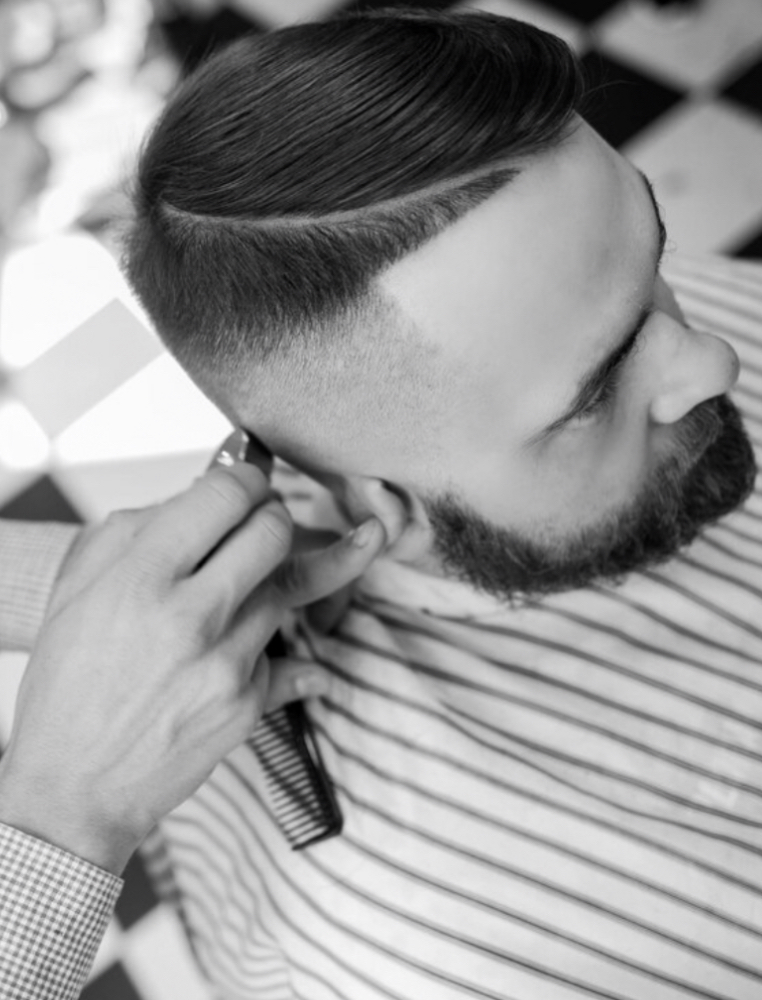 Regular Haircut with Design