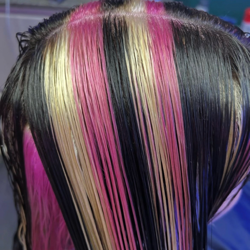 Custon Vivids at Saltwater Moon Salon in Bellingham, WA