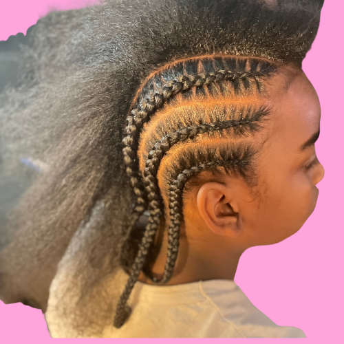 2-4 Cornrows