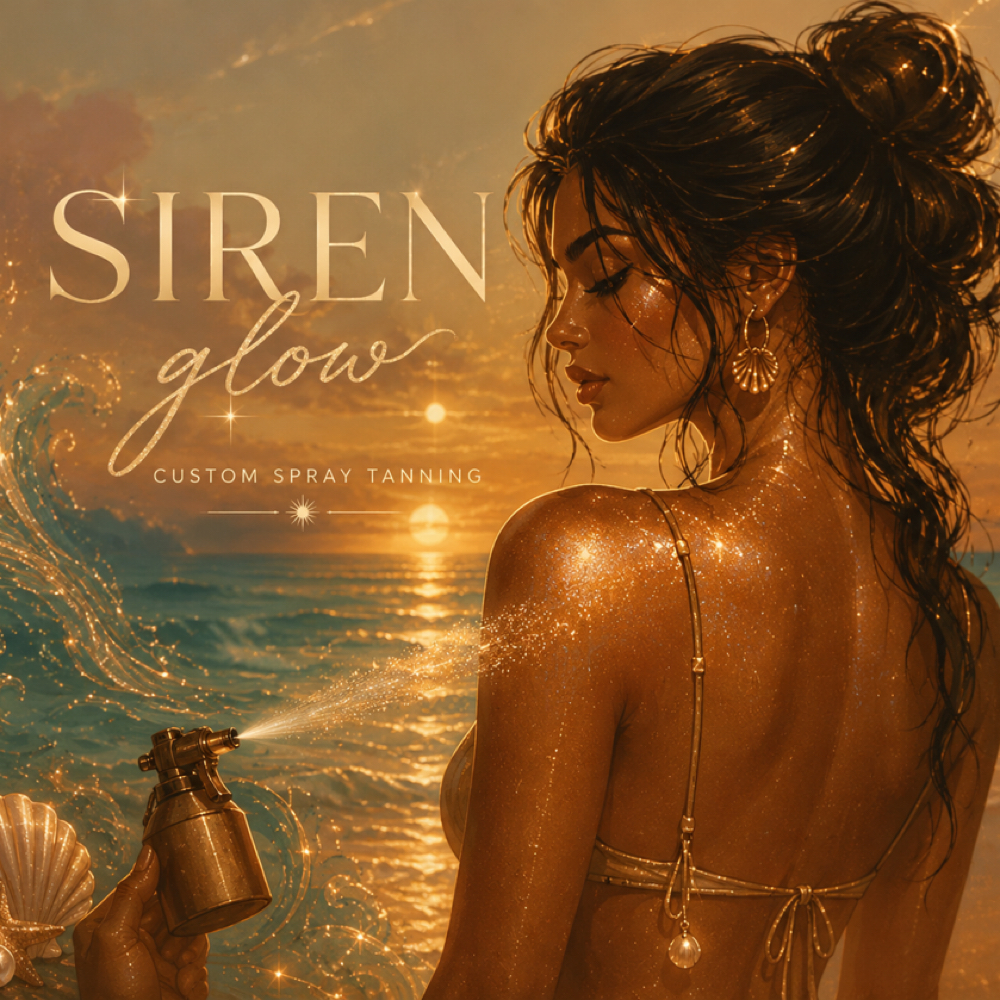 The Siren Glow: Spray Tan 8+ Hours at The Bronzed Siren in Orange, CA