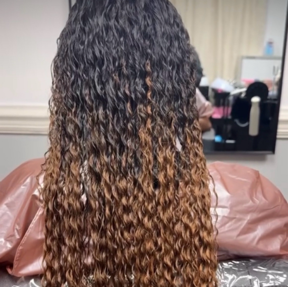 Perm at Santiagos Beauty Bar in Fort Walton Beach, FL