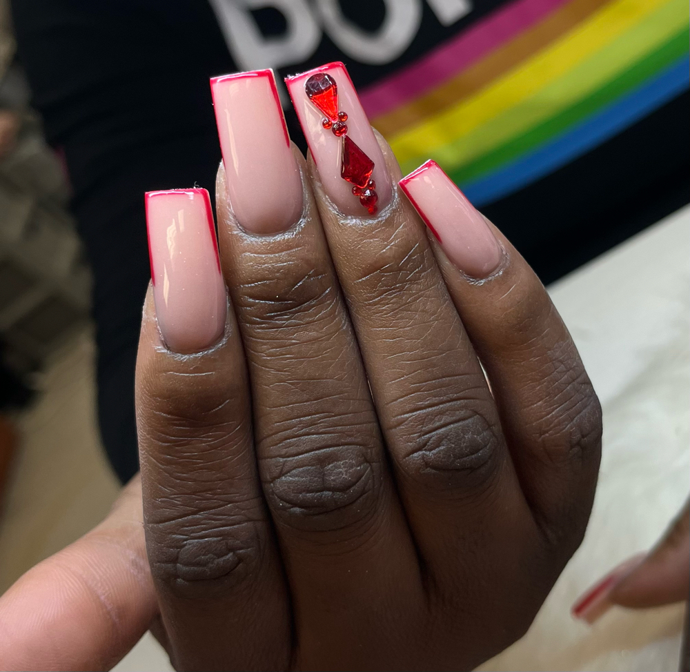 + Diamonds On Two Fingers