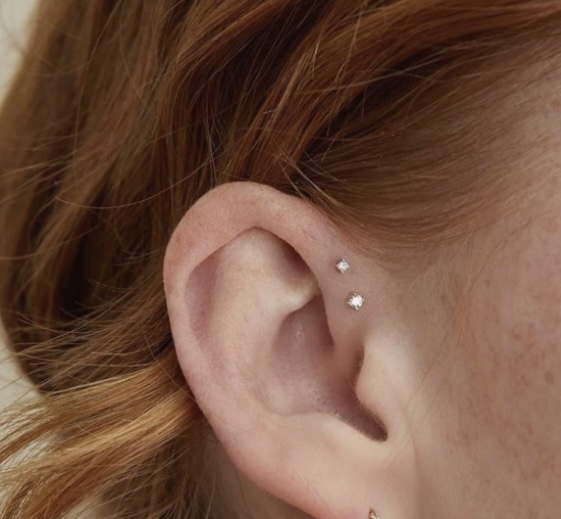 Forward Helix Piercing